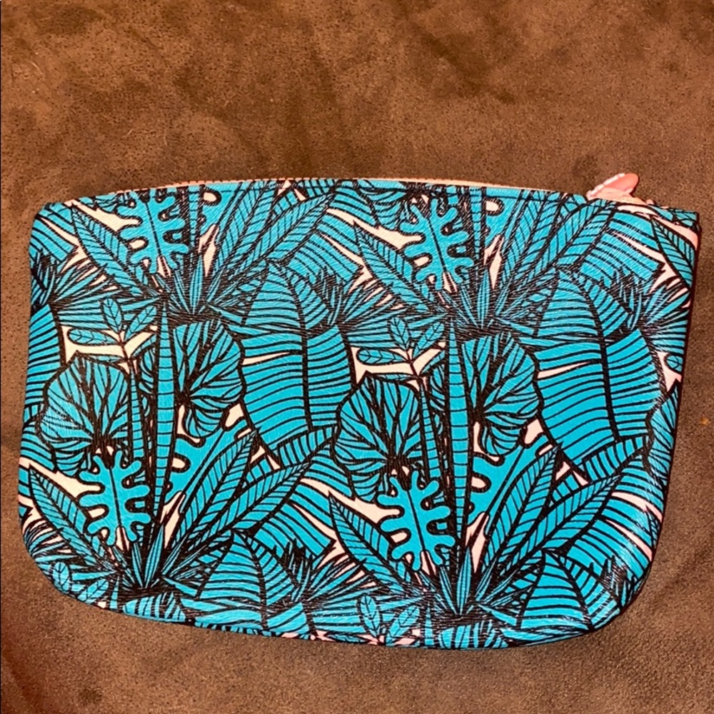 2/$10 or 5/$25 ipsy Bag Pink Green Palm Leaves